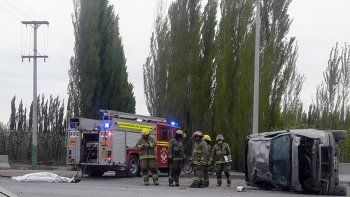 un muerto y dos heridos en brutal accidente sobre ruta 22