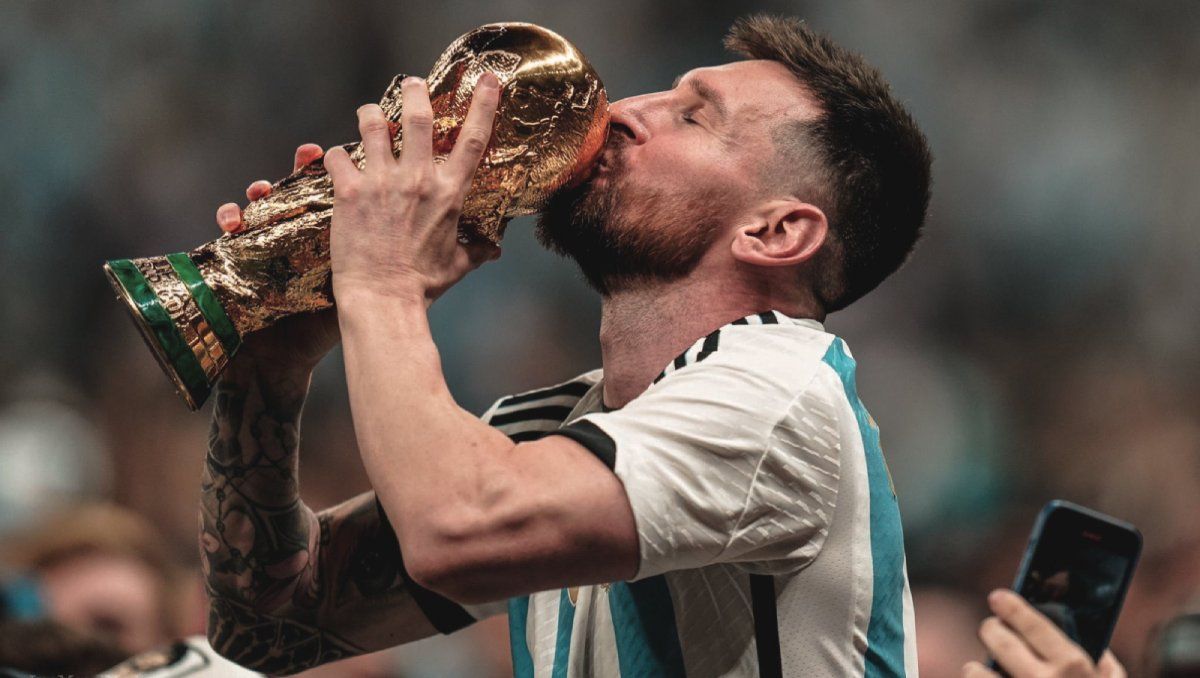 Messi fue elegido el mejor jugador del 2022