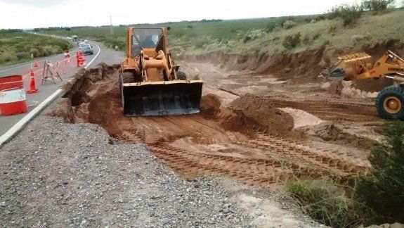 Vialidad Nacional finalizó las tareas en la Ruta Nacional 151 en Catriel