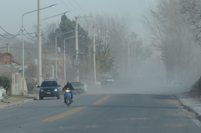 Pronóstico en Cipolletti: cede el frío, pero se esperan ráfagas de viento fuertes