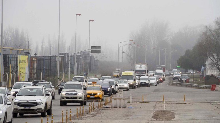 La niebla complicó el tránsito en toda la región