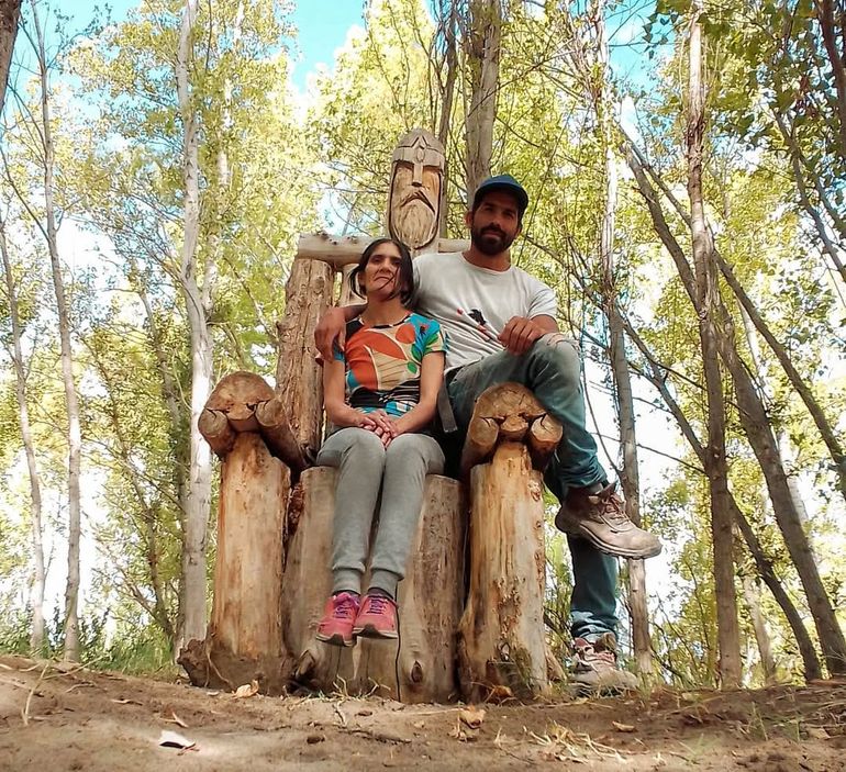 Roberto junto a su esposa, llevan adelante en equipo la iniciativa en General Conesa.