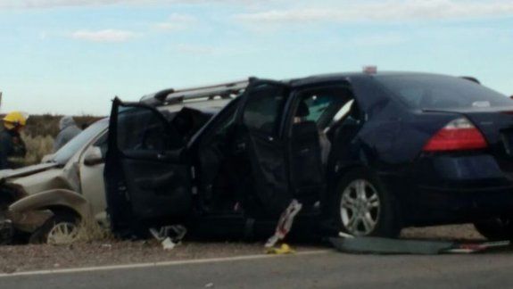 El choque ocurrió en la Ruta 151, en cercanías de Sargento Cabral.