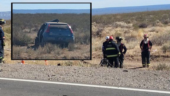 Finde trágico: motociclista murió en un choque sobre la Ruta 22