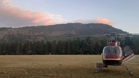 Tormenta eléctrica provocó un gran incendio en la cordillera