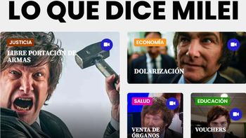 ?lo que dice milei?, la frase de sergio massa que escondia una trampa de google