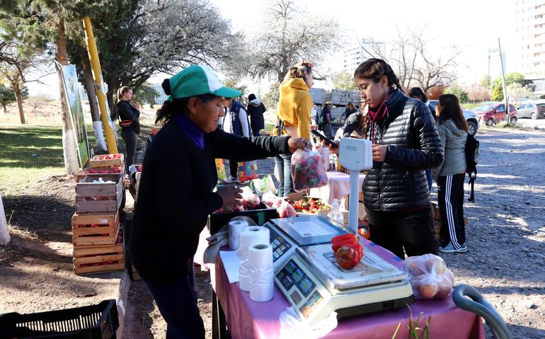 El Frutazo es una feria universitaria y comunitaria, organizada por el Frente estudiantil Encuentro Comahue.