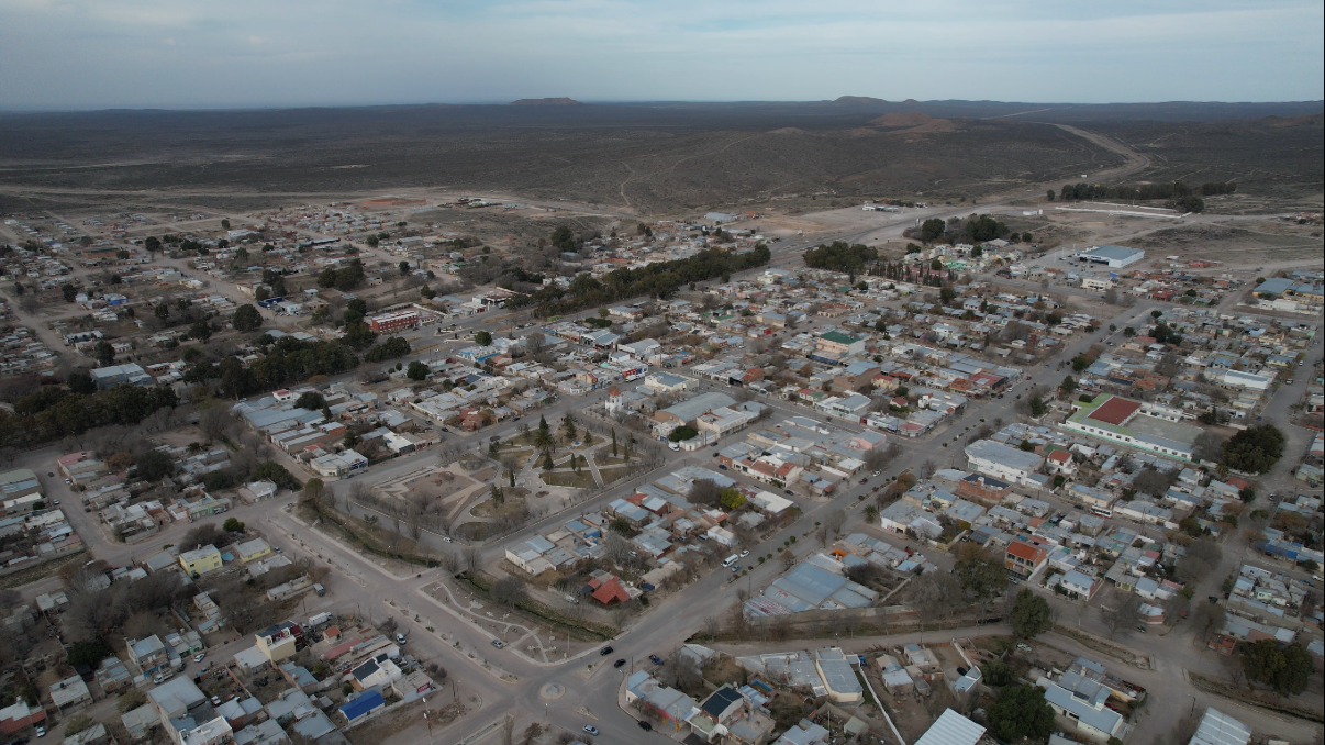 Sierra Grande, espera por la megainversión de la planta de GNL de YPF y Petronas&nbsp; / Foto Drone LMN