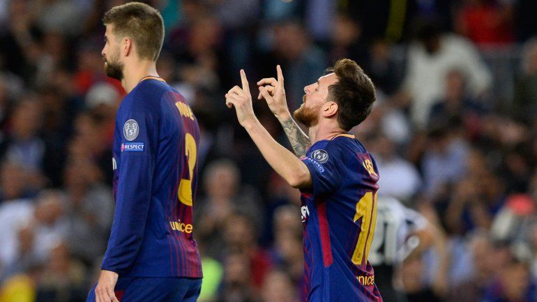 Con un doblete de Messi, Barcelona venció 3 a 0 a Juventus