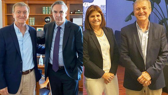 Tortoriello se reunió con Bullrich y Pichetto en Buenos Aires