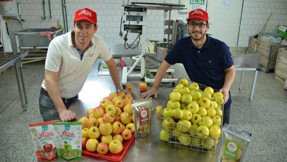 Siguen apostando a la producción local con sus chips de manzana 