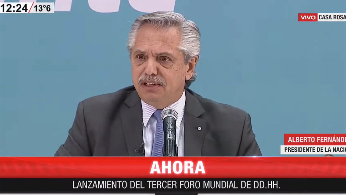 Alberto, otra vez meme: su intento de hablar en lenguaje inclusivo y su  confusión de garganta