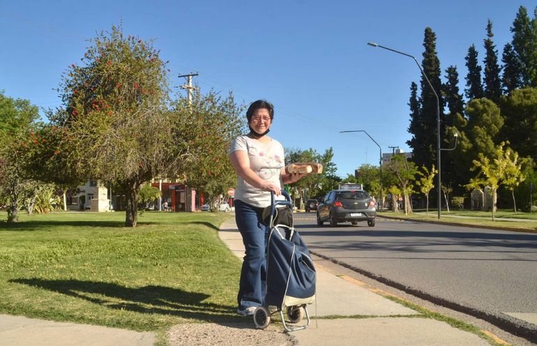 Graciela, la del pancito nuestro de cada día.