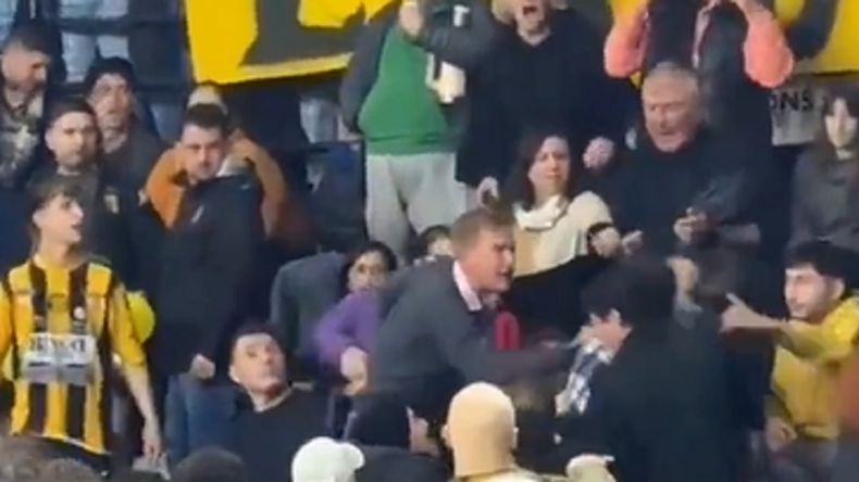 Violencia en la tribuna y una piña tremenda en la final del básquet de Bahía Blanca