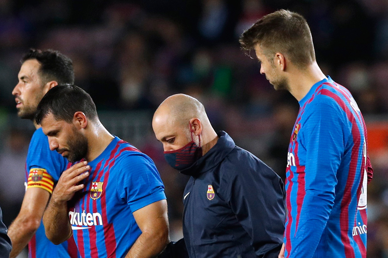 El Kun Agüero pasó la noche en el hospital: revelaron el diagnóstico