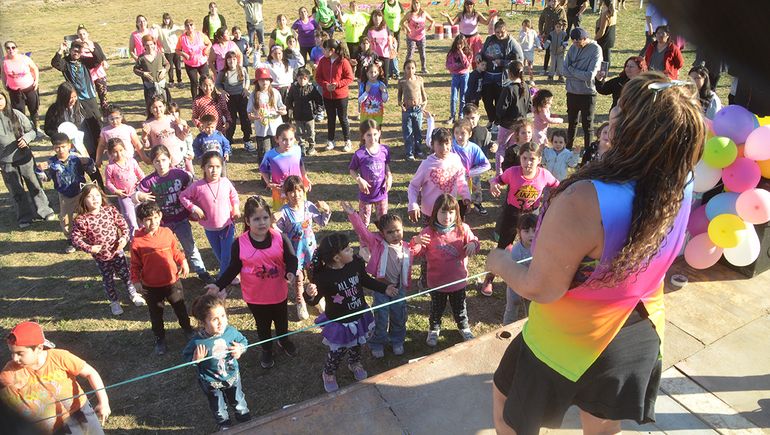 Se vivió una gran fiesta en la celebración del Distrito Vecinal.