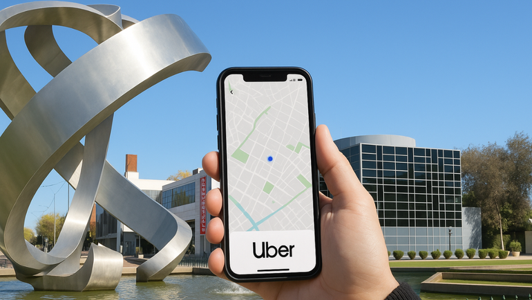 En General Roca el servicio de UBER funciona sin la reglamentación del municipio.