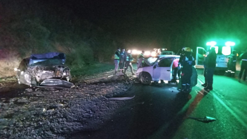 El trágico accidente en la ruta 7 causó dos muertes y un herido grave / Foto 