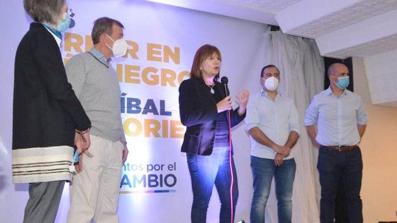 Patricia Bullrich llega a Cipolletti para impulsar a Tortoriello