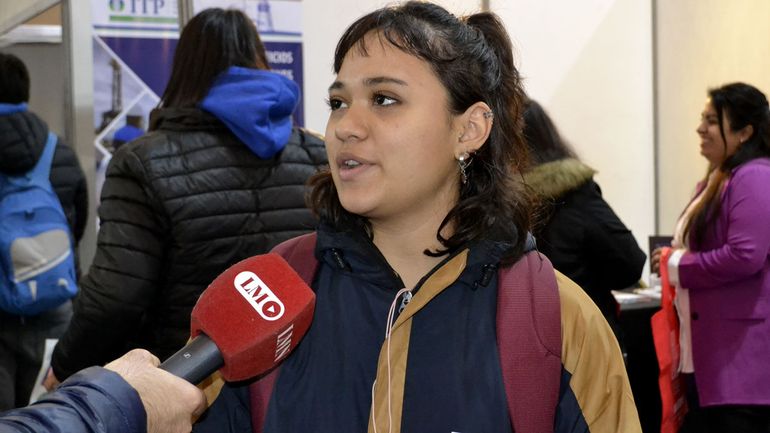 Estudiantes de último año de secundaria son protagonistas de la Expo Vocacional 2025 en Cipolletti.