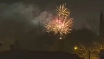 indignacion por el uso de pirotecnia en un partido de cipolletti