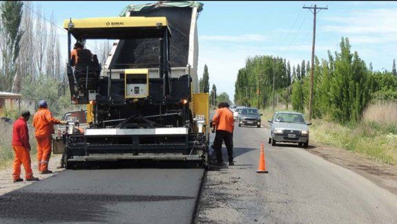 Nuevo asfalto en un tramo clave de la Ruta Chica