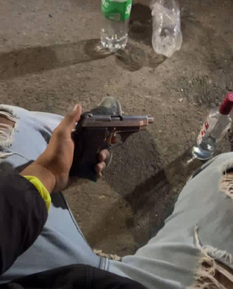 Las fotografías publicadas la noche del crimen. 