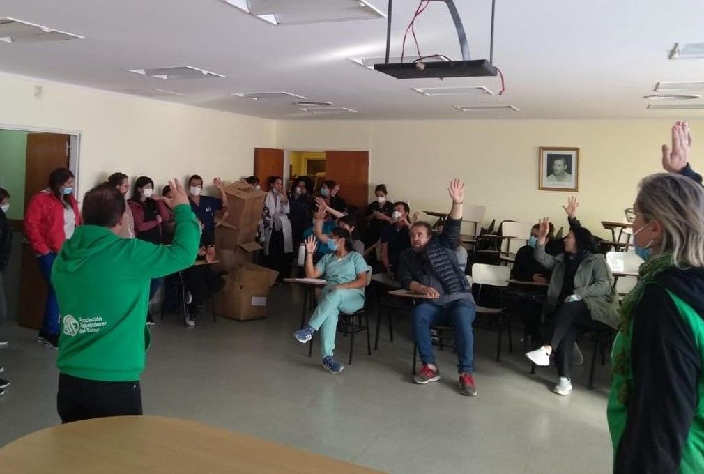 Se hacen sentir las medidas de fuerza en el Hospital local