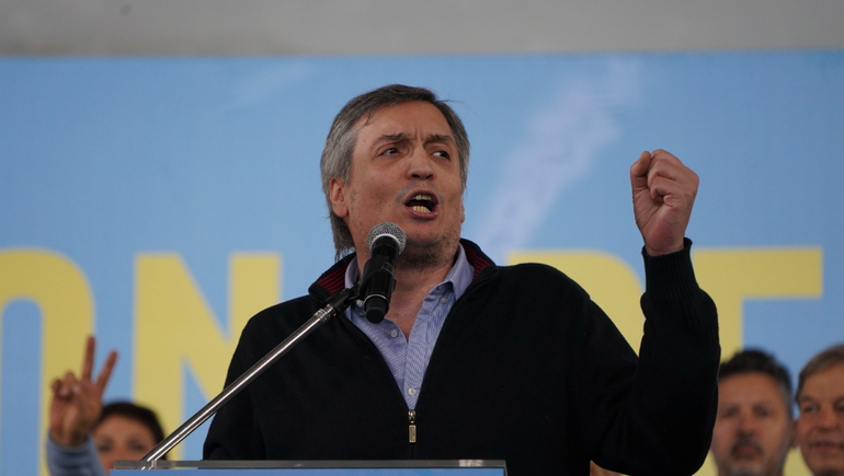 Máximo Kirchner le respondió a Manuel Adorni por su frase sobre Néstor