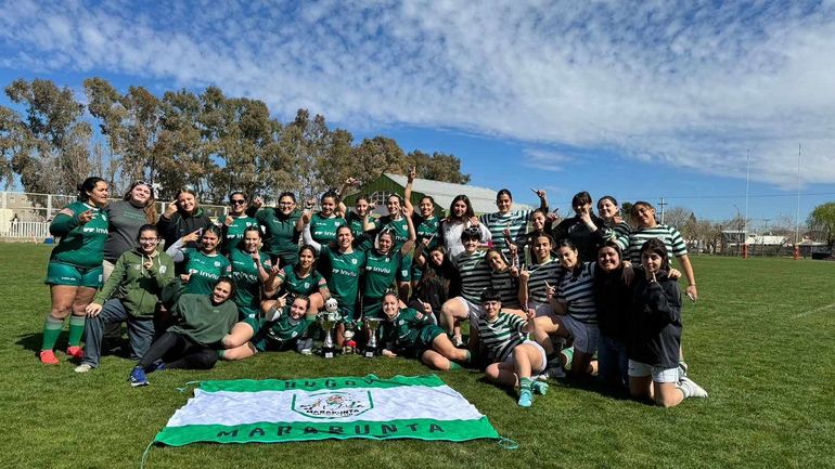 Marabunta ganó el Regional Patagónico de rugby femenino en juveniles y mayores