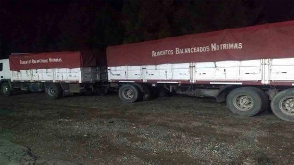 Atraparon a camioneros contrabandeando maíz y soja