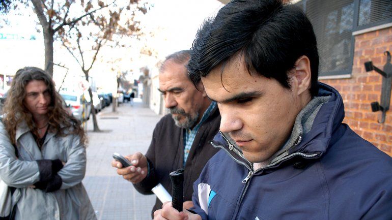 Samuel superó la ceguera y ahora lucha contra los prejuicios.