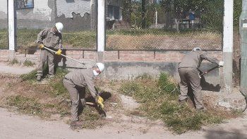 defienden las obras de veredas en las perlas