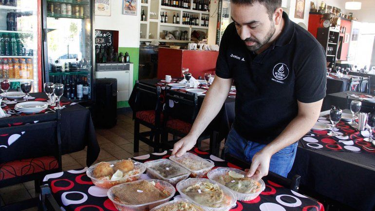 Las viandas, una opción de los restó para sobrevivir