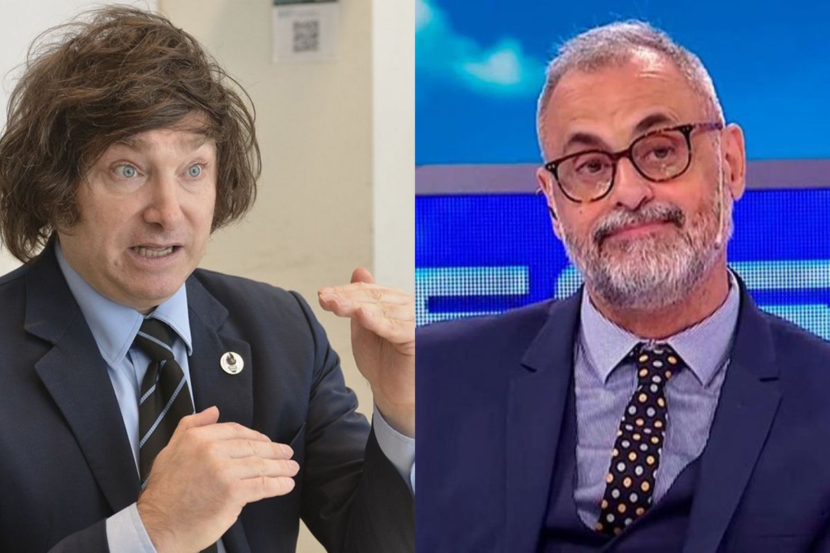 Rial y Milei se tiraron con todo en el regreso del conductor a la TV