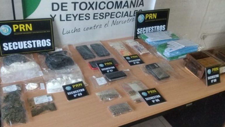 La Policía desarticuló otro kiosco de droga en el Alto Valle