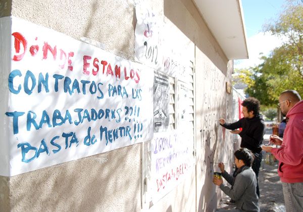 Nueva protesta de ATE por becados