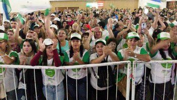 festejos tras el contundente triunfo de juntos en cipo