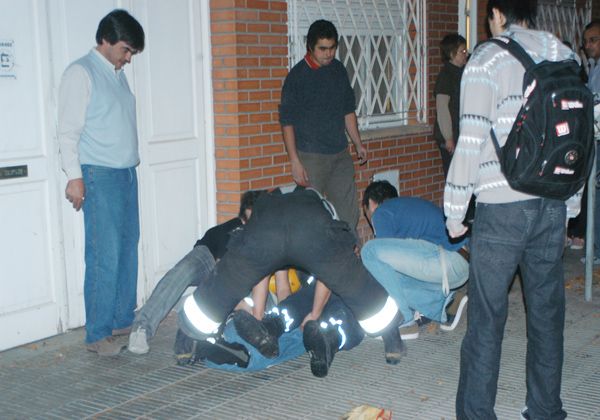 Incendio en Olimpia causó temor y un enorme operativo