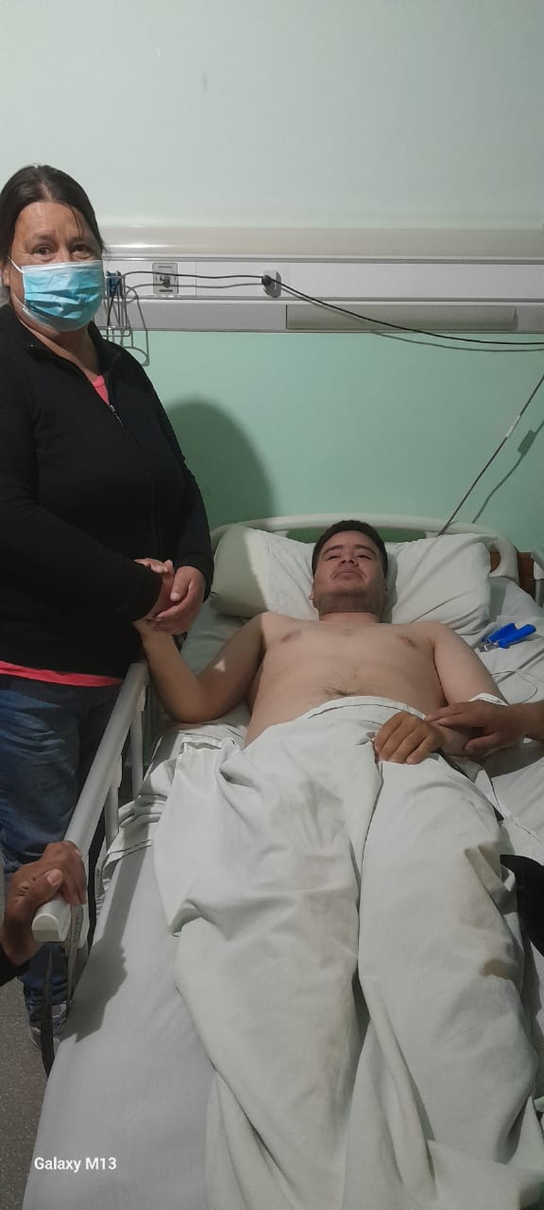 Ricardo, el joven que se accidentó en bici en Cerro Azul, Ricardo, el joven que se accidentó en bici en Cerro Azul,