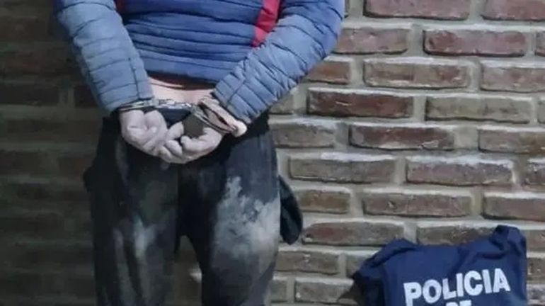 El hombre fue detenido luego de haberse fugado de la Subcomisaría 65°. Foto: Gentileza.