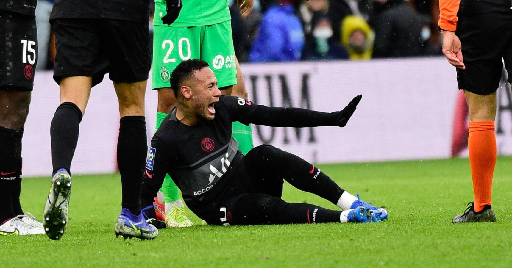 El grito de Neymar y la preocupación de Pochettino