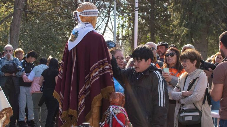 Las fotos de la multitudinaria peregrinación a Ceferino Namuncurá