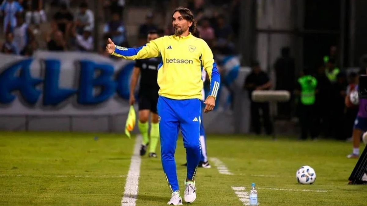 Cuál será el polémico 11 de Martínez para debutar con Boca en la Copa Sudamericana en Bolivia