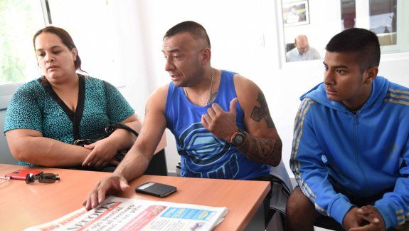 Pucará Vidal y su hijo terminaron en el calabozo ayer por la madrugada. El menor fue liberado rápidamente.