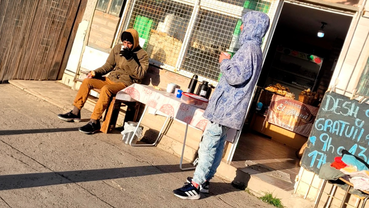 Los chicos se animaron a compartir sus testimonios y se mostraron agradecidos con la panadería.