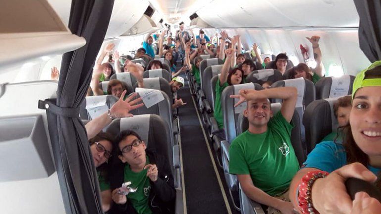 Los chicos de la fundación Alas del Alma lograron viajar a Corrientes