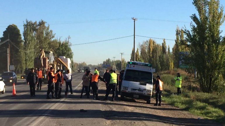 Una automovilista mató a un joven en la Ruta 151, se dio a la fuga y se entregó en la comisaría