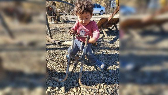 La foto que fue viral y motivó una campaña por los niños