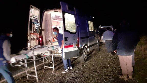 Efectivos salvaron la vida de un hombre cerca de El Bolsón